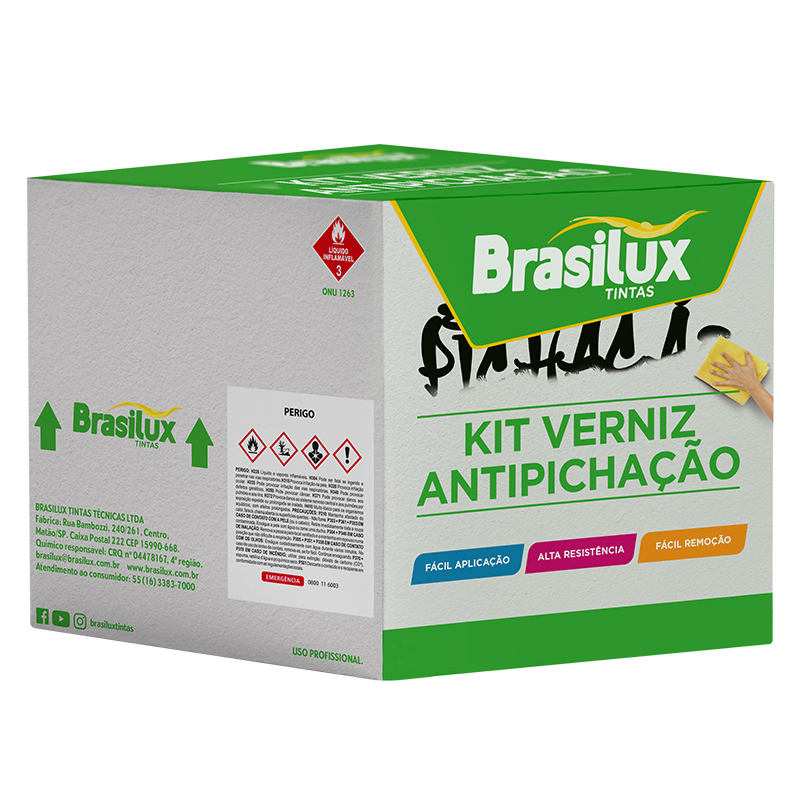 Kit Verniz Antipichação